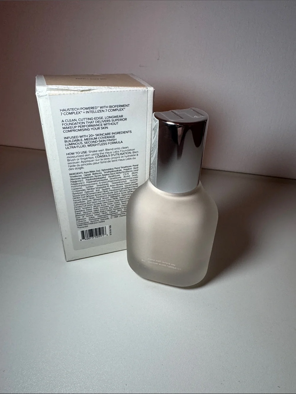 Haus Labs By Lady Gaga Foundation Bottle in 015 Fair Warm